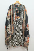 Jam Cotton Abstract Print with Neck Patch | Unstitched |