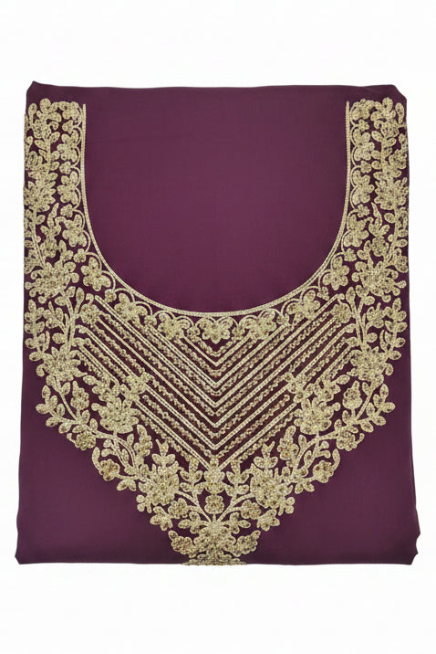 Jam Cotton All Over with Chinnon Embroider Dupatta | Unstitched |