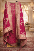 Chinnon Jacard with Seroski and Heavy Banarsi dupatta | Unstitched |