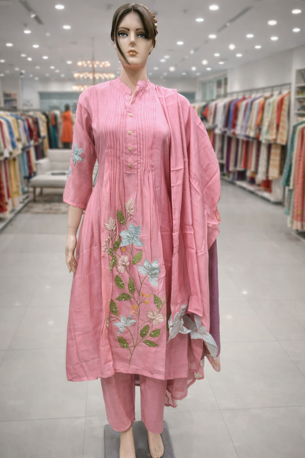A-Line Mal-Chanderi