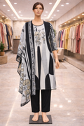 Muslin Cotton with Aari work